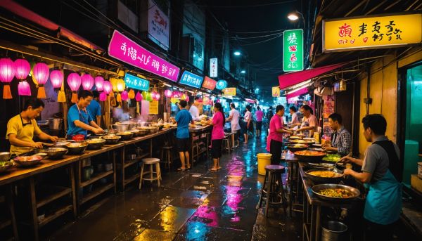 Les marchés nocturnes de Bangkok éveillent les sens